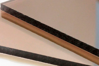 Монолитный поликарбонат 4 мм (бронзовый)